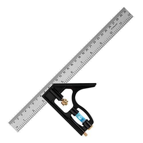 12 1pc 300mm BEETRO Zinc Alloy Combination Square Ruler Right Angle Stainless Steel Inch/Metric Measuring Ruler 12 1pc 300mm BEETRO Zinc Alloy Combination Square Ruler Right Angle Stainless Steel Inch/Metric Measuring Ruler